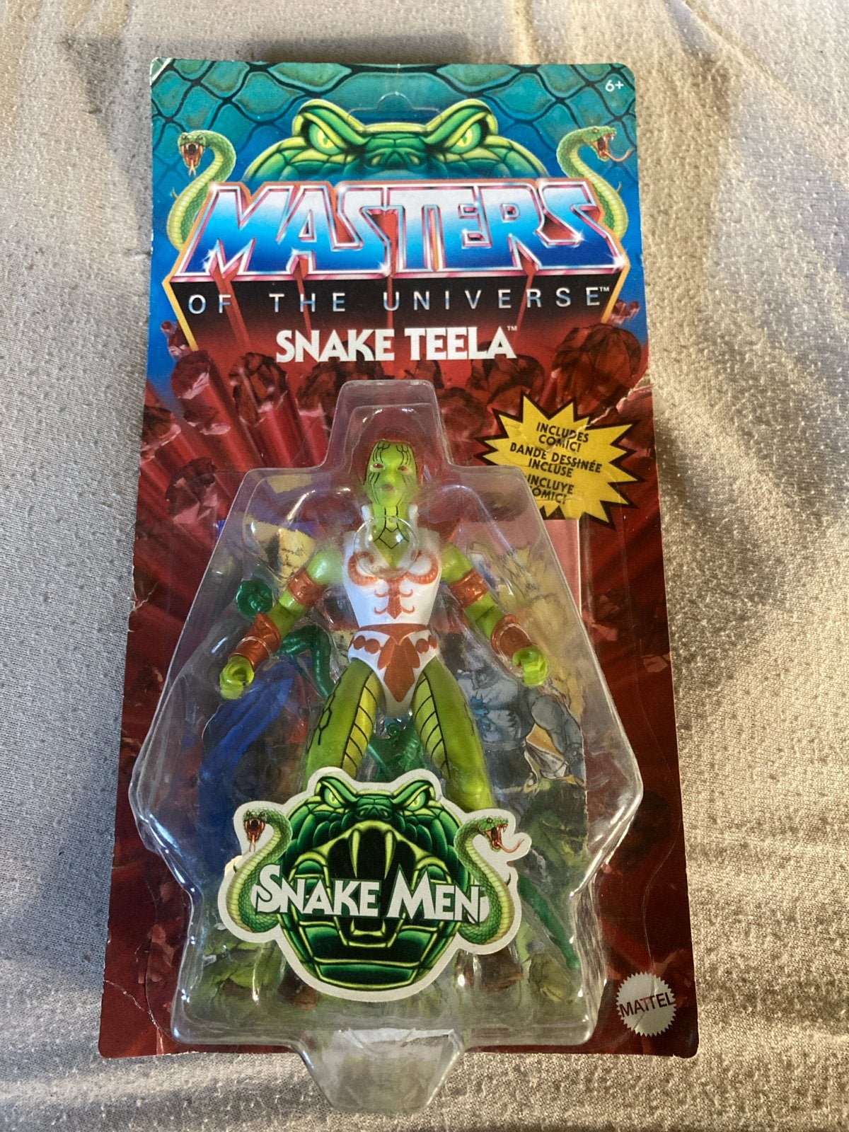 Masters of the Universe Origins Snake Teela Actiefiguur, Ophalen of Verzenden, Nieuw