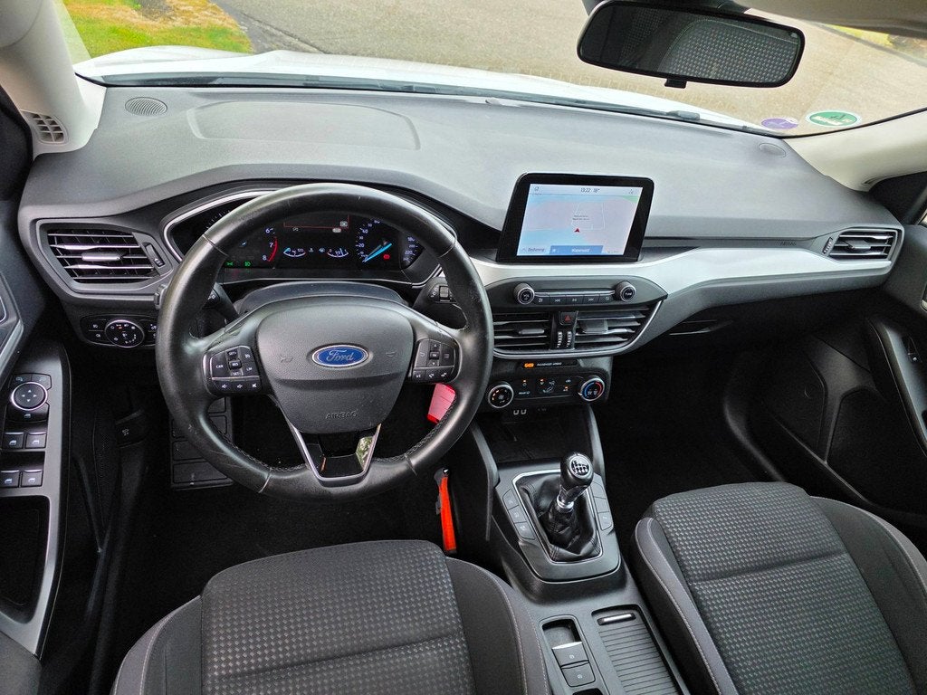 Ford Focus Wagon 1.0 EcoBoost Trend Edition Business, Auto's, 101 pk, Gebruikt, 1283 kg, Wit
