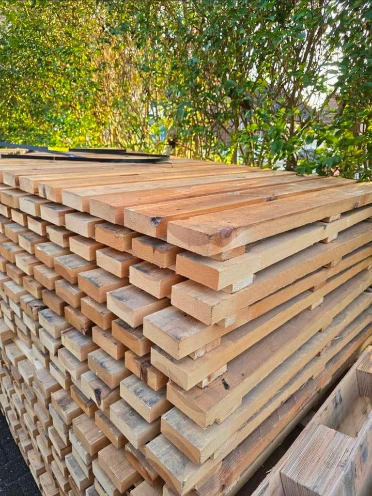 Partij ongebruikt vlonderhout 1760x1100mm, 21 stuks, Tuin en Terras, Ophalen