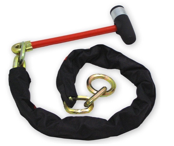 double lock loop chain 130 cm, Ophalen, Gebruikt