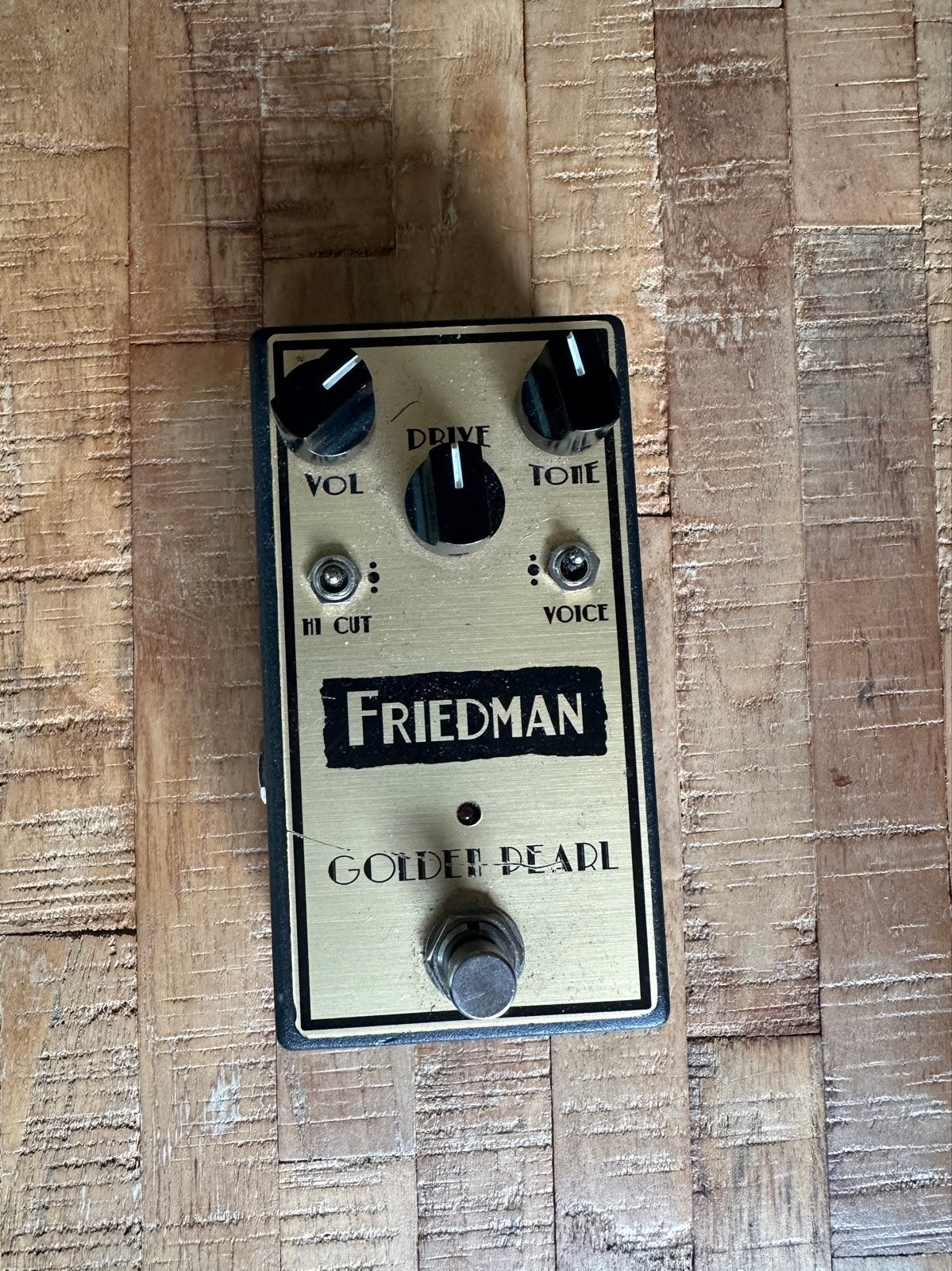 Friedman Golden Pearl Overdrive Pedaal, Ophalen of Verzenden, Zo goed als nieuw, Distortion, Overdrive of Fuzz