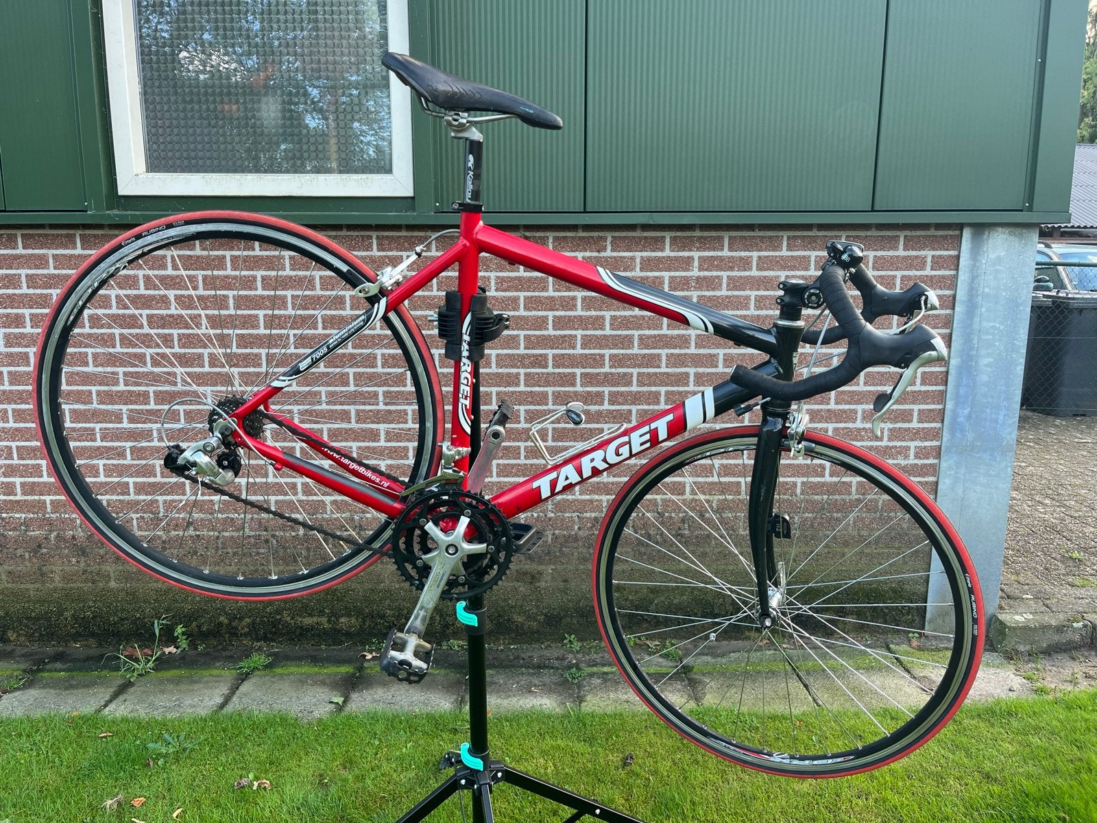 Target racefiets - Aluminium frame, Shimano onderdelen, Gebruikt, 26 inch, Velgrem, Aluminium