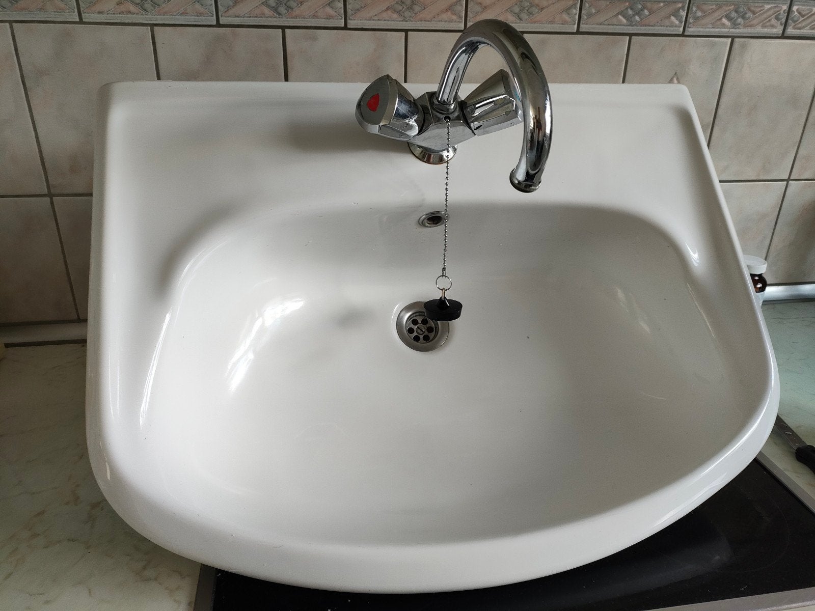 wasbak met kraan, Ophalen, Gebruikt, Wasbak of Wastafel