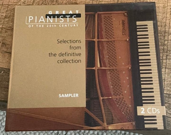 Great Pianists Of The 20th Century, digi, 2 cd zgan, Ophalen of Verzenden, Zo goed als nieuw