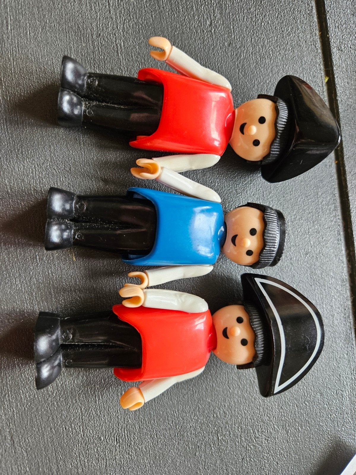 playmobil 3 poppetjes uit de jaren 70 oude poppetjes, Kinderen en Baby's, Ophalen of Verzenden, Gebruikt, Losse onderdelen, Figuren