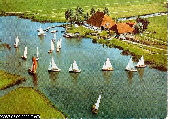 Ansichtkaart	Friesland	zeilschepen, Verzenden, 1960 tot 1980, Gelopen, Friesland