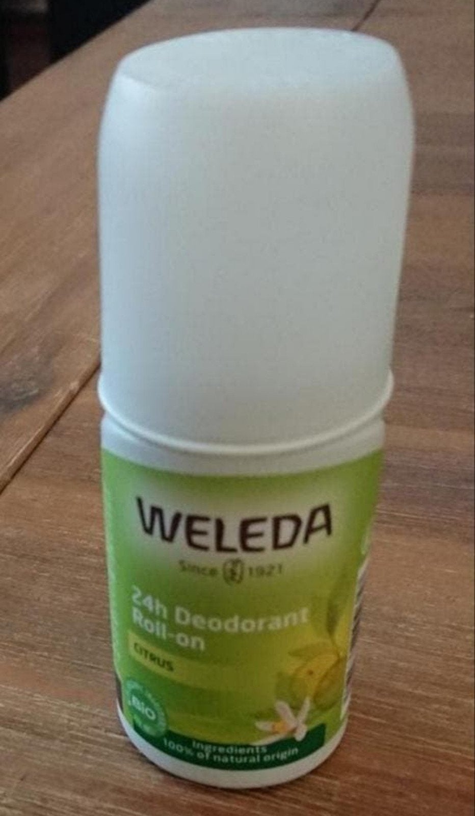 Weleda 24h Deodorant Roll-on Citrus Bio Nieuw, Ophalen of Verzenden, Nieuw, Deodorant of Bodyspray