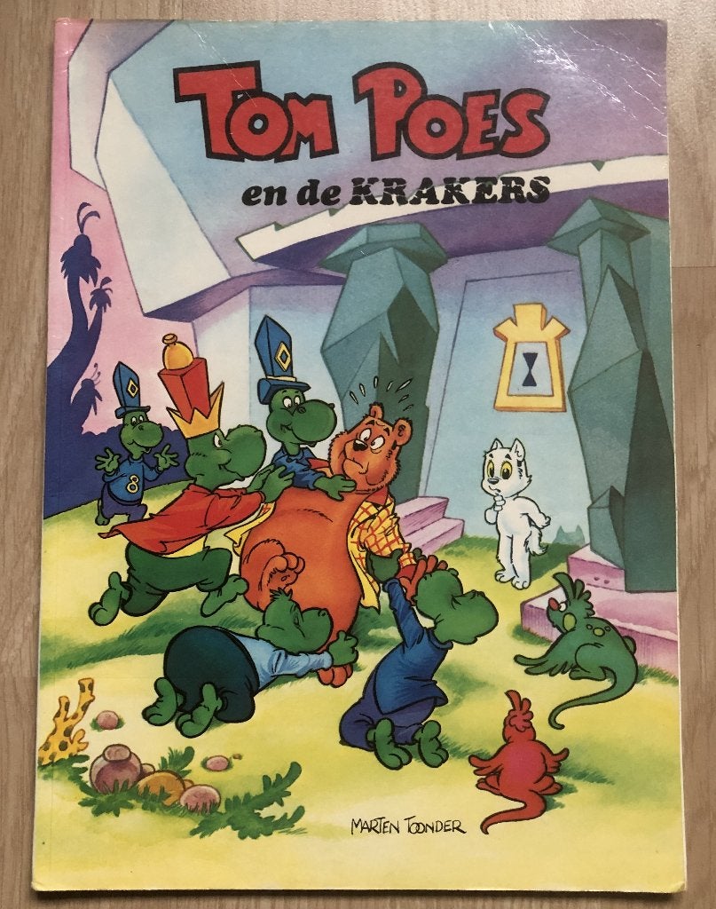 MARTEN TOONDER - TOM POES EN DE KRAKERS - STRIPBOEK, Eén stripboek, Ophalen of Verzenden, Zo goed als nieuw, Marten Toonder