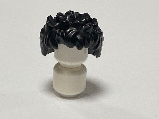 Lego nieuwe grote zwarte bos haar, stekels, Overige thema's, Lego, Nieuw, Ophalen of Verzenden