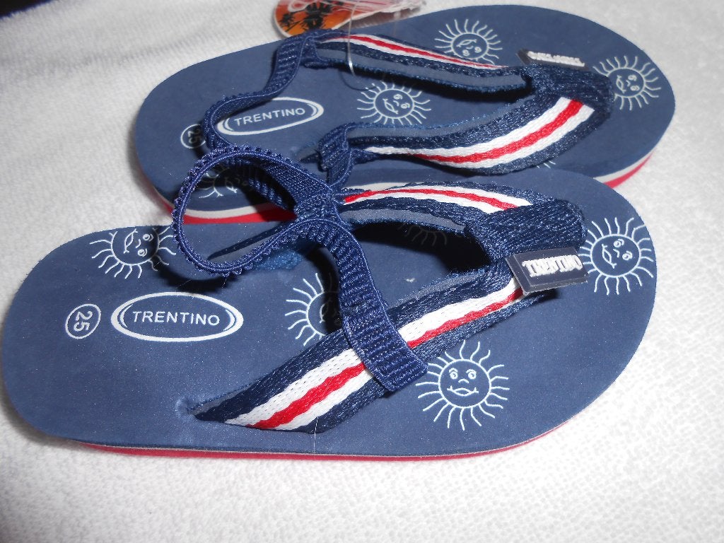 Nieuwe slippertjes maat 25 met hielbandje van Trentino, Trentino, Jongen of Meisje, Overige typen, Nieuw