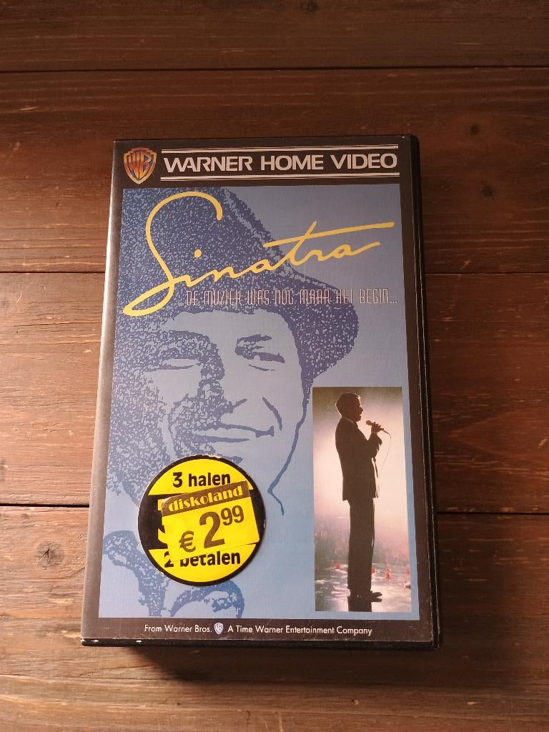 Sinatra VHS (1992 mini-serie) – Frank Sinatra biografie, Alle leeftijden, Ophalen of Verzenden, Gebruikt, Overige genres