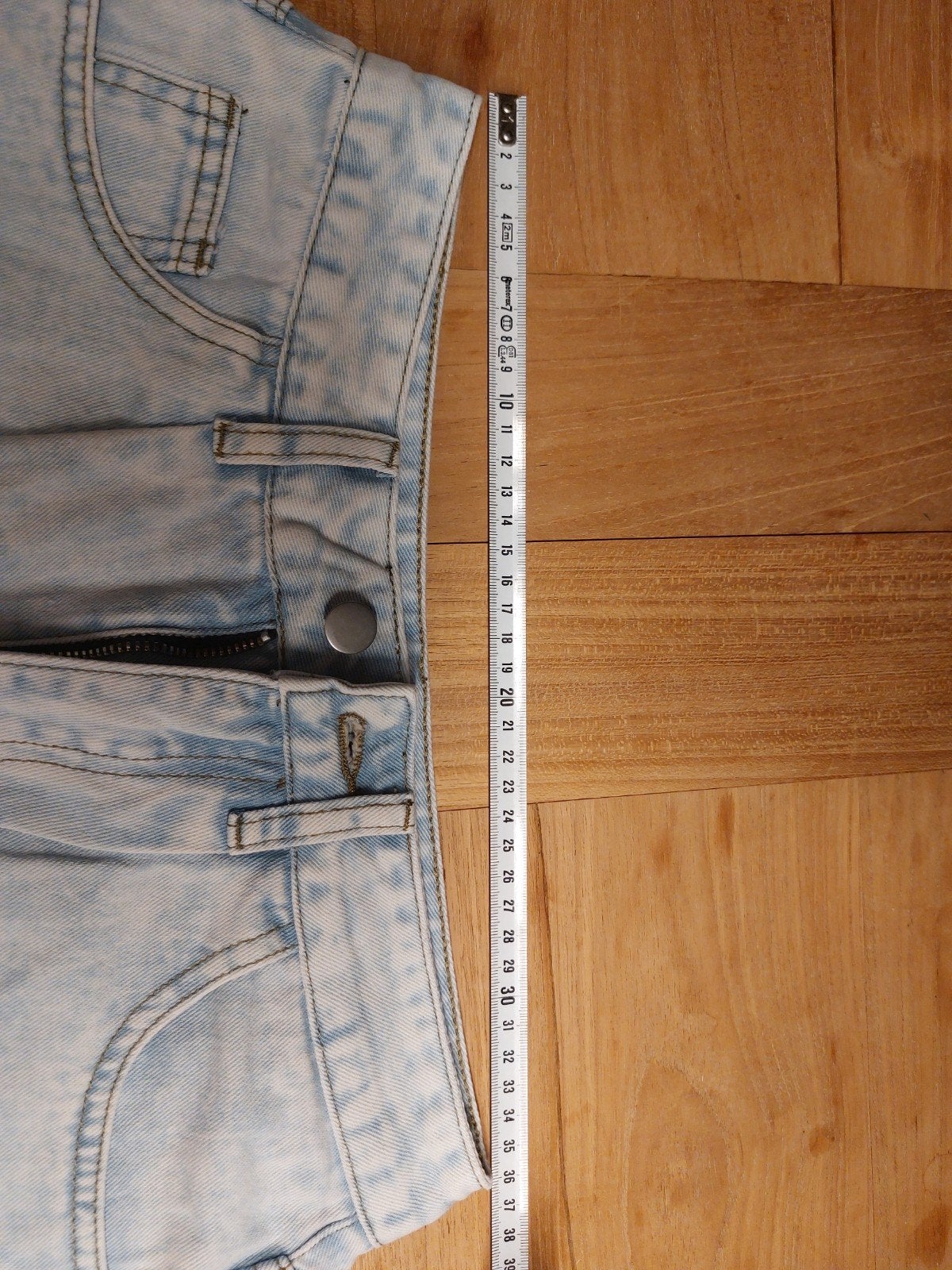 Nieuwe Shein denim shorts, maat S (valt ruimer), Kleding | Dames, Spijkerbroeken en Jeans, Blauw, Nieuw, Ophalen of Verzenden