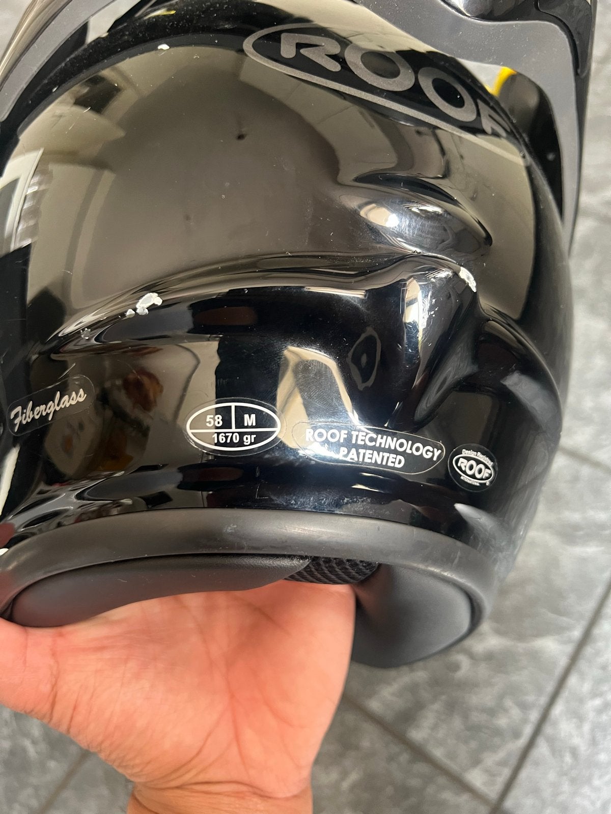 Roof Boxer V8 helm - Maat M, Overige merken, M, Systeemhelm, Heren