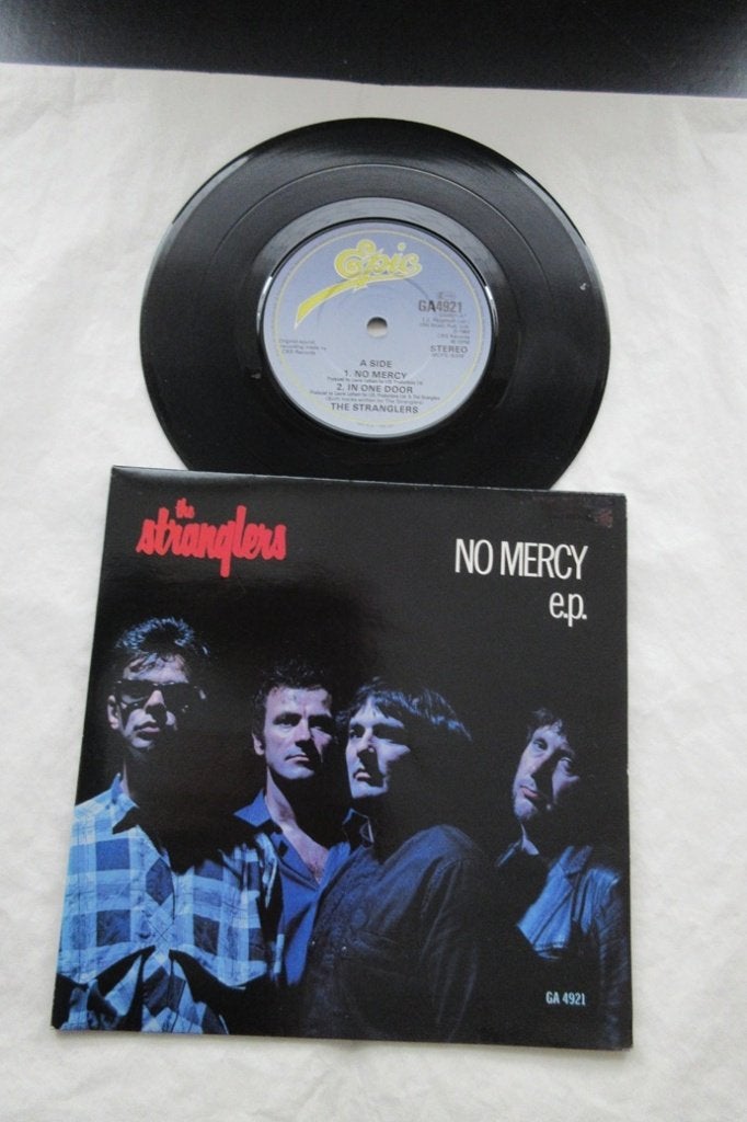 The Stranglers, No Mercy 1984 New Wave EP, Cd's en Dvd's, 7 inch, 1980 - 1989, Ophalen of Verzenden, Rock en Metal