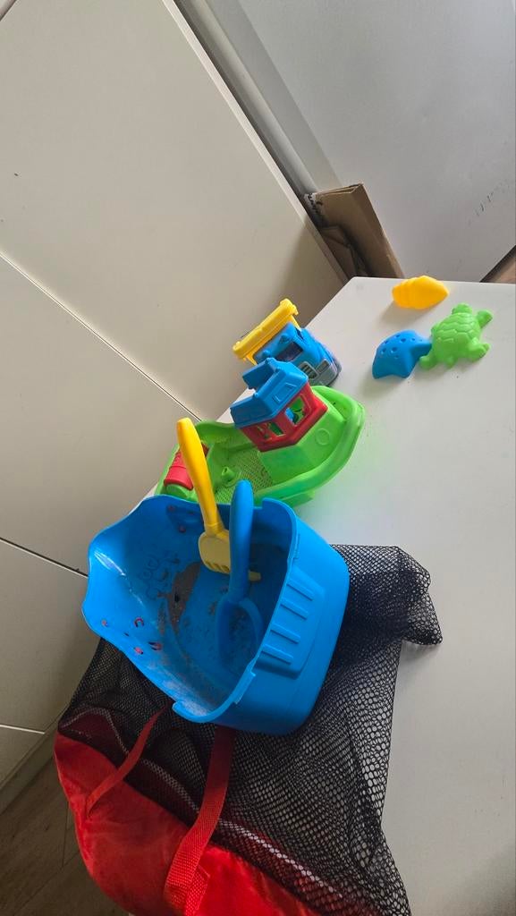 Strandspeelgoed set met tas voor kinderen, Ophalen of Verzenden