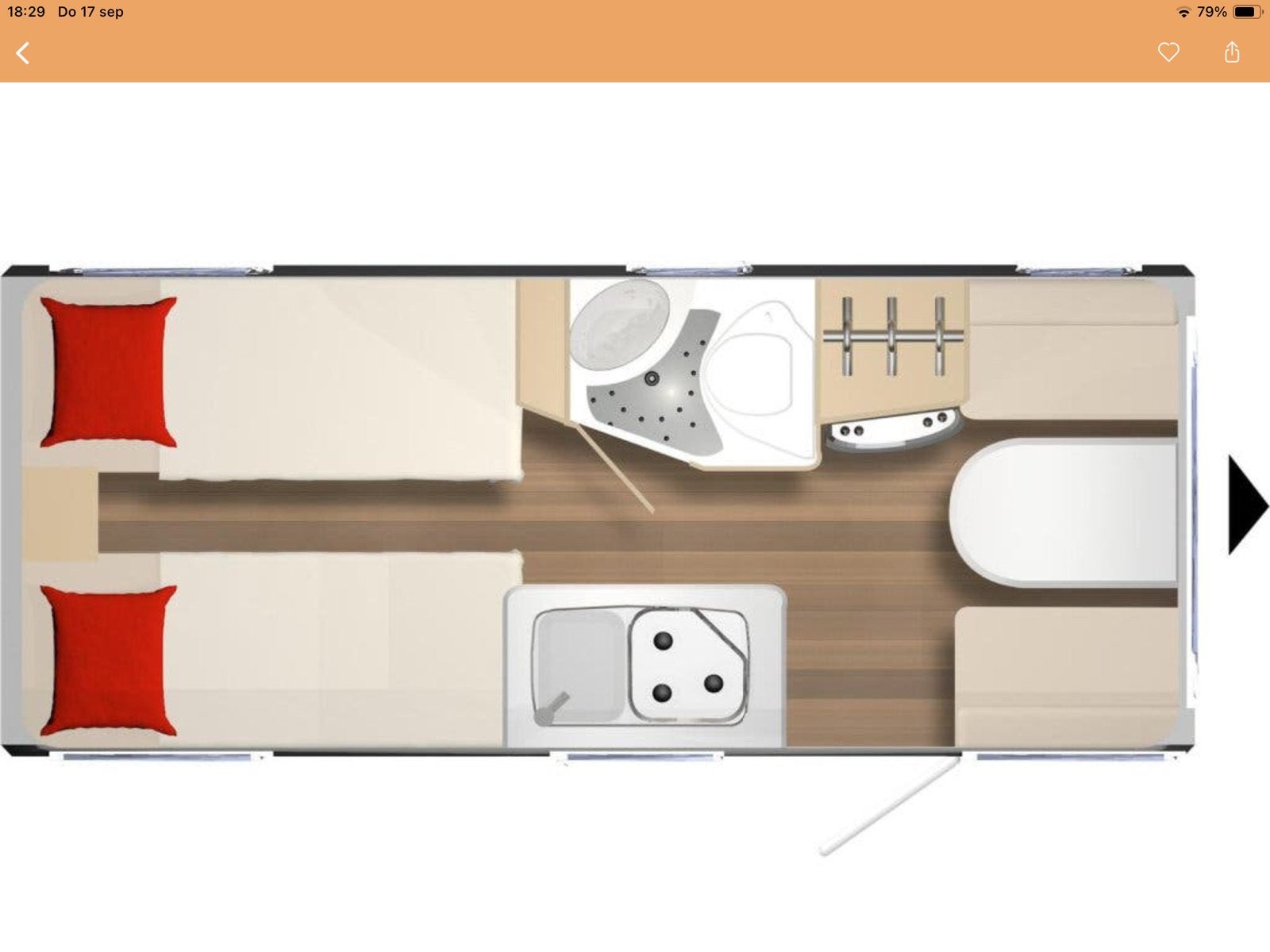 Bürstner Premio Life 480 tl- Compacte en complete caravan, Caravans en Kamperen, Treinzit, Particulier, Bürstner, 5 tot 6 meter