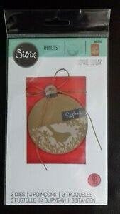 Sizzix thinlits die set 3pk - festive bird 661298 ., Ophalen of Verzenden, Nieuw, Kerst, Pons of Mal