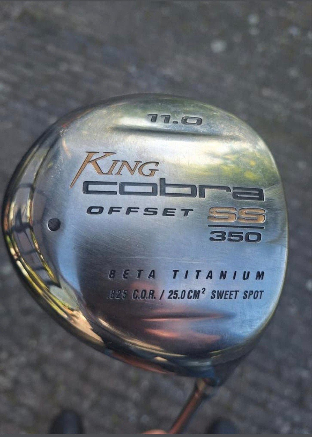 King Cobra Offset SS 350 Driver - Lite Flex, incl headcover, Sport en Fitness, Golf, Ophalen, Gebruikt, Club, Overige merken