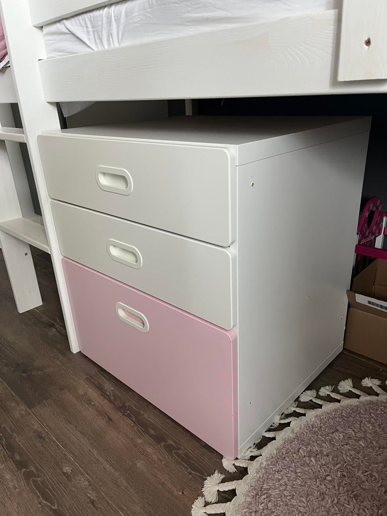 Ikea stuva ladekast 3 lades, Ophalen, 50 tot 100 cm, Zo goed als nieuw, 3 of 4 laden
