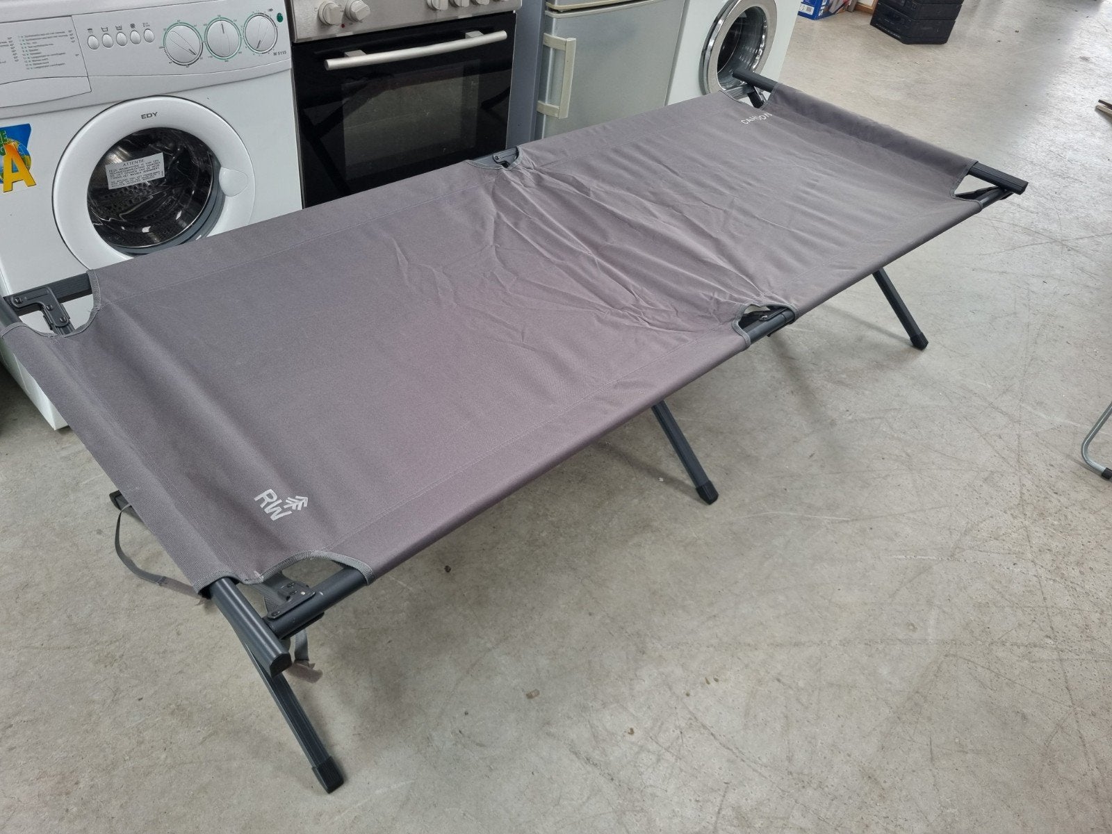 Cahoon Campingbed / Veldbed - Grijs, Ophalen of Verzenden, Gebruikt