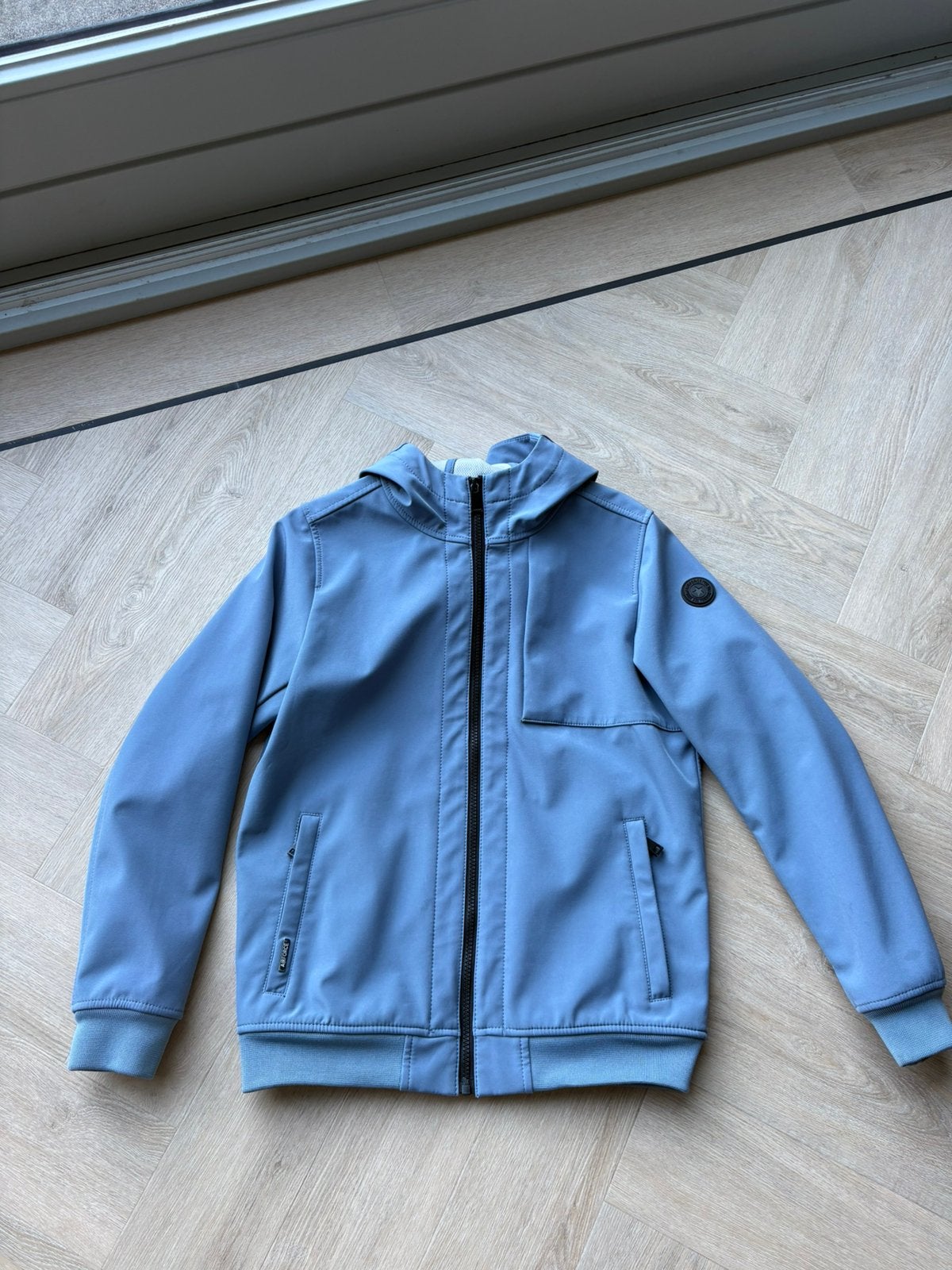 Airforce softshell jas mt 152, Kinderen en Baby's, Kinderkleding | Maat 152, Ophalen of Verzenden, Gebruikt, Jongen of Meisje
