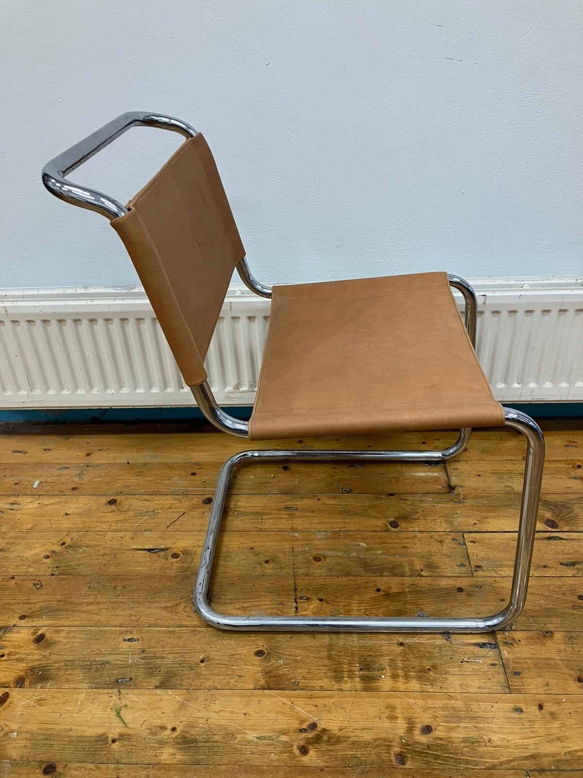 Buisframe stoel, Thonet/Mart Stam/Knoll model., Ophalen