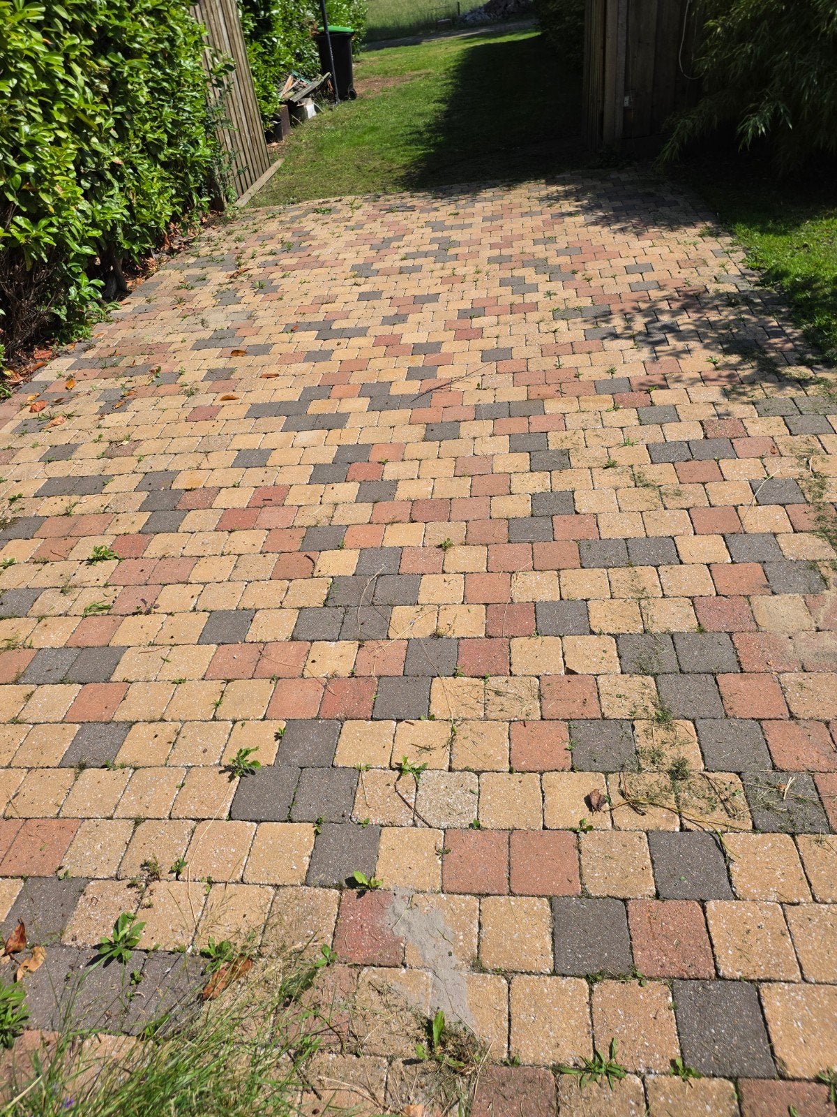 Gratis! Koppelstones voor terras of oprit. 30m2 klinkers, Ophalen, Gebruikt, Klinkers, 10 m² of meer