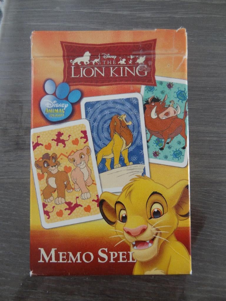 The lion king memory spel, Ophalen of Verzenden, Gebruikt