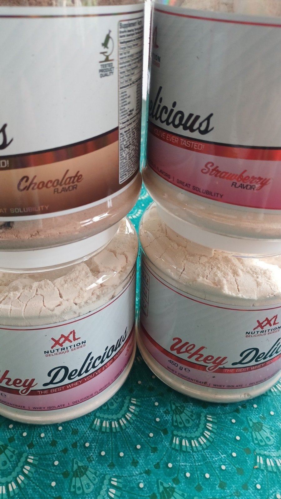 XXL NUTRION Whey Delicious 450 gram, eiwitshake, Ophalen of Verzenden, Nieuw, Poeder of Drank