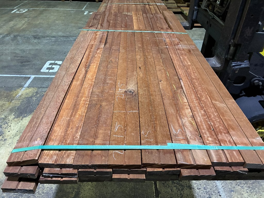 Vlonderplanken-planken-Hardhout-Massaranduba-27x115mm, Ophalen, Nieuw, Hout
