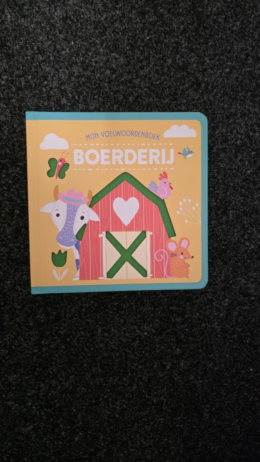 Mijn Voelwoordenboek Boerderij - Interactief Kinderboek, Onbekend, Nieuw, Ophalen of Verzenden, Uitklap-, Voel- of Ontdekboek