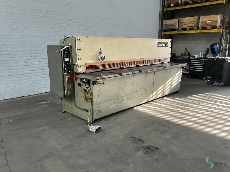 Plaatscharen Safan VS 310-6 1981, Zakelijke goederen, Machines en Bouw | Metaalbewerking
