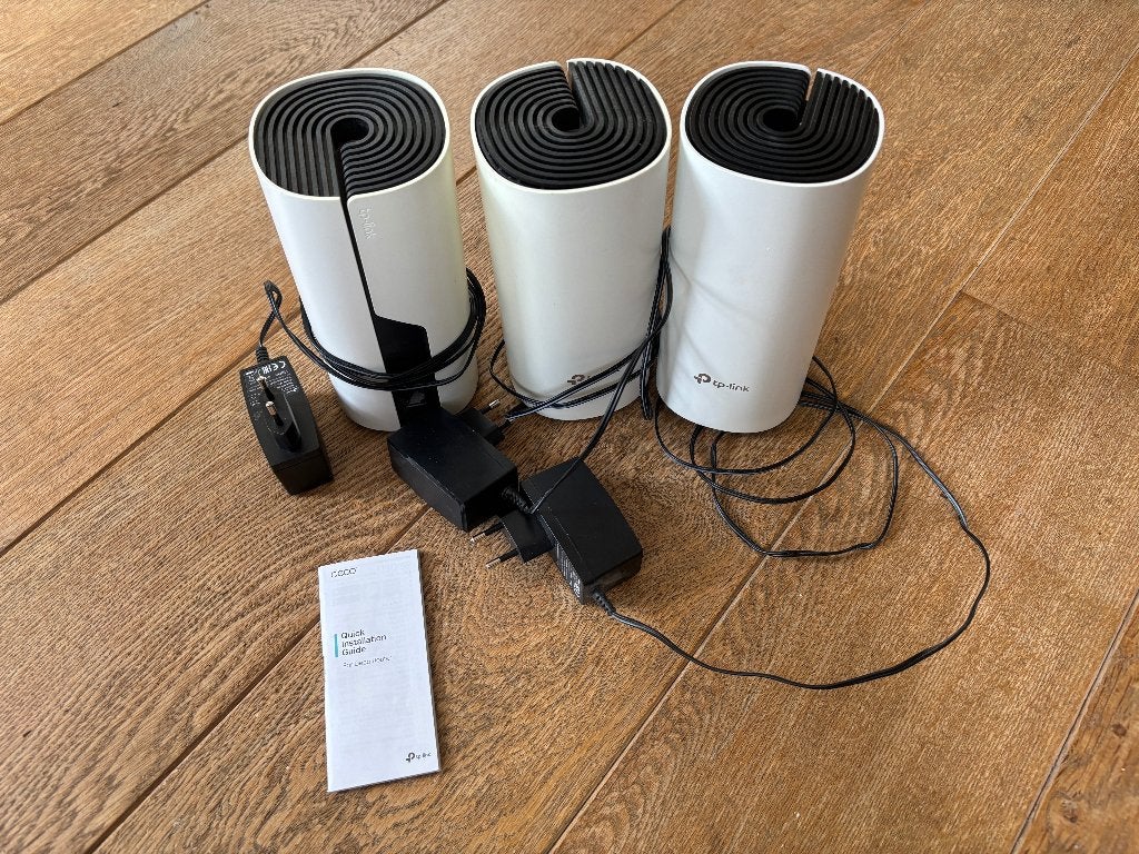 TP-Link Deco MR4 Mesh WiFi – 3 stuks, Ophalen of Verzenden, Gebruikt, TP-Link Deco