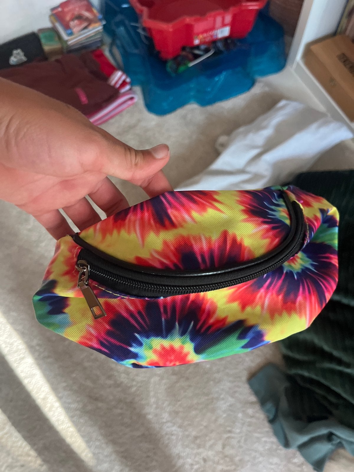 Leuk en handig schoudertasje - Tie-dye print, Ophalen, Gebruikt, Overige kleuren, Schoudertasje