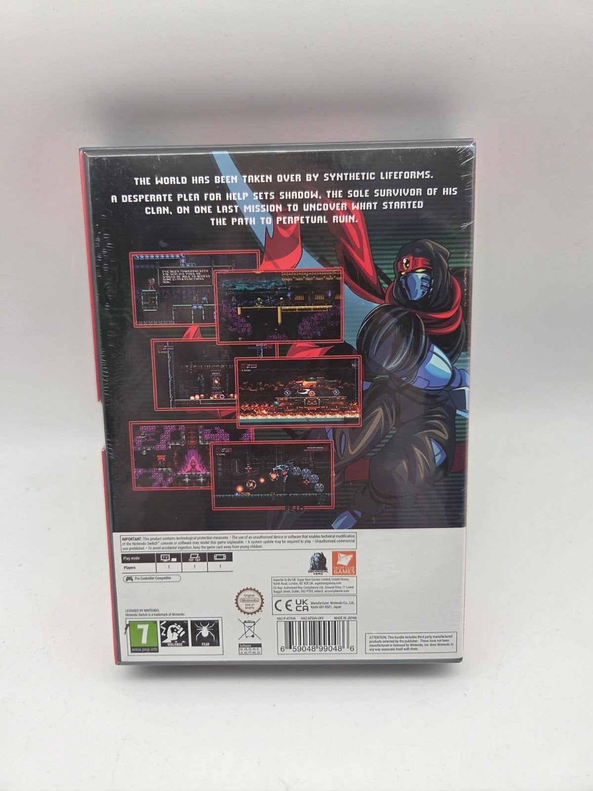 Cyber Shadow (Nintendo Switch) - Geseald, Nintendo, Nieuw, Nintendo of Europe GmbH, Goldsteinstr. 235, 60528 Frankfurt am Main, Duitsland