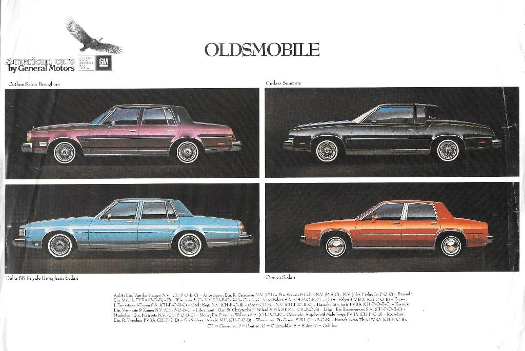 OLDSMOBILE 1980, Ophalen of Verzenden, Zo goed als nieuw, Overige merken