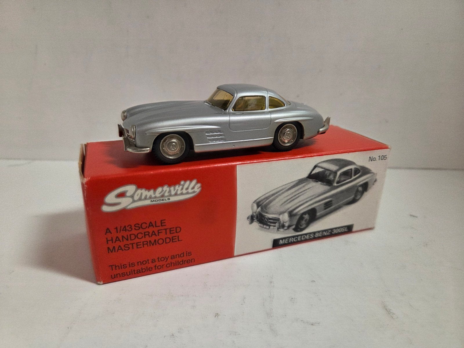 Somerville Mercedes Benz 300SL 1:43, Hobby en Vrije tijd, Modelauto's | 1:43, Overige merken, Auto, ., Ophalen of Verzenden