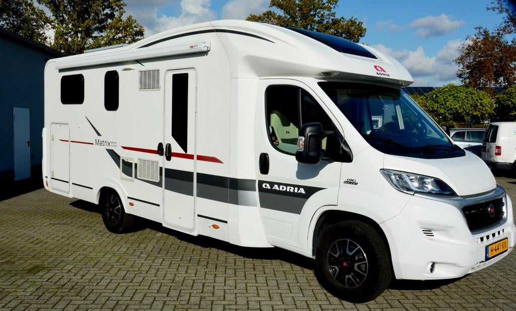 Adria Matrix camper airco off grid zeer compleet!, Ringverwarming, Fiat, Afzuigkap, Handgeschakeld