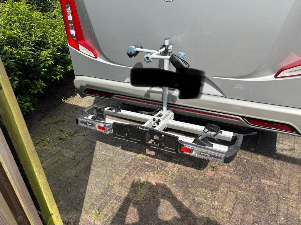 Fietsdrager MovaNext Vision, Ophalen, Gebruikt, 2 fietsen, Trekhaakdrager
