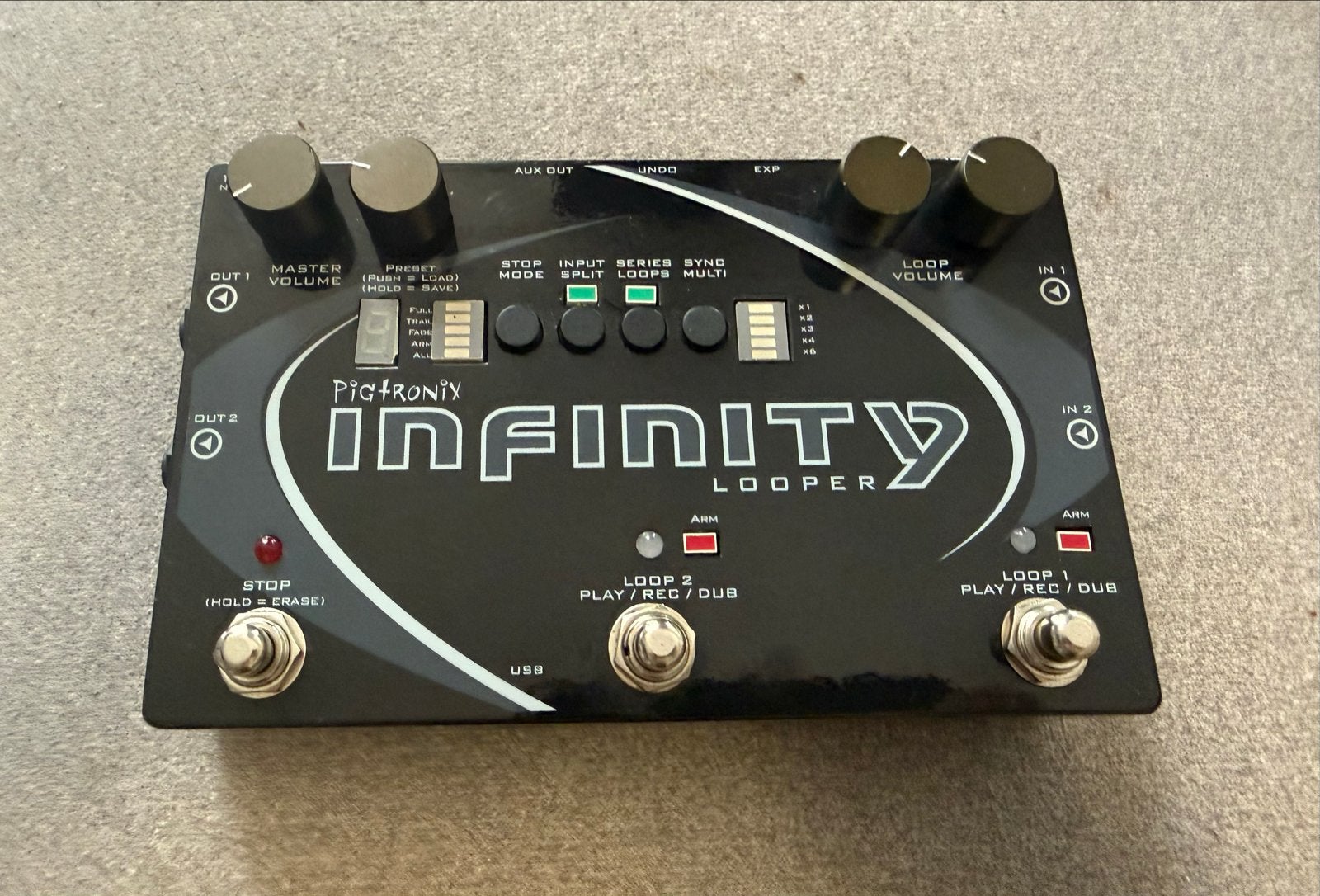 Pigtronix Infinity Looper - Gitaar Looper Pedaal, Ophalen of Verzenden, Gebruikt, Overige typen