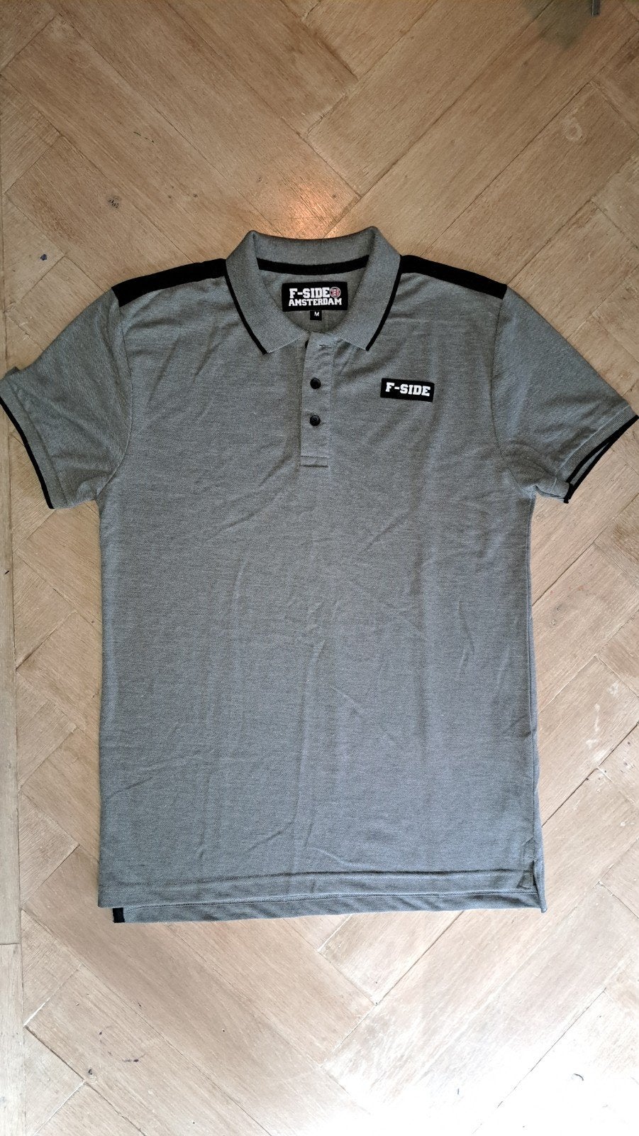Nieuw F-Side Amsterdam grijs shirt - Maat M, Kleding | Heren, F-Side Amsterdam, Maat 48/50 (M), Nieuw, Ophalen of Verzenden