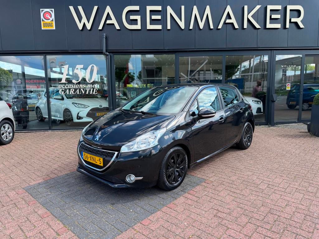 Peugeot 208 1.4 VTi Envy Clima Cruise|NAVI|Goed onderhouden!, Voorwielaandrijving, Euro 5, Stof, Zwart
