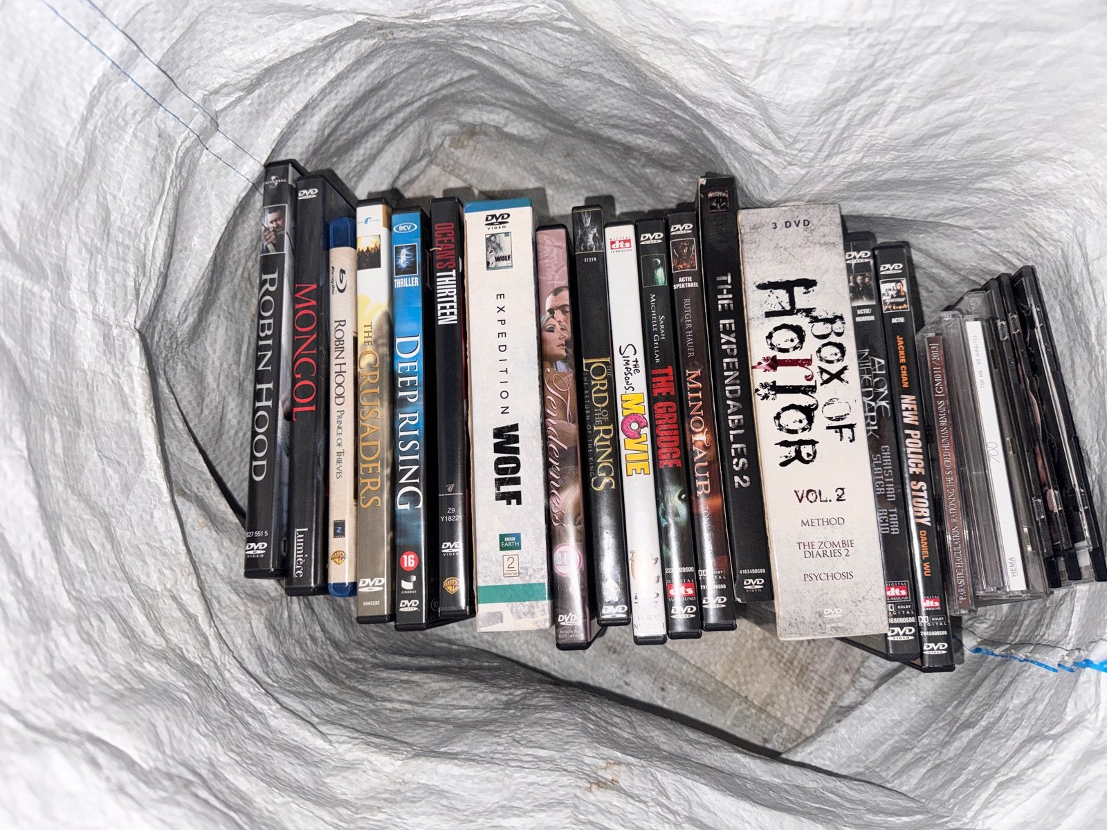 diverse DVD's - Actie, Horror, Fantasy, Engels, Vanaf 16 jaar, Nederlands, Overige genres