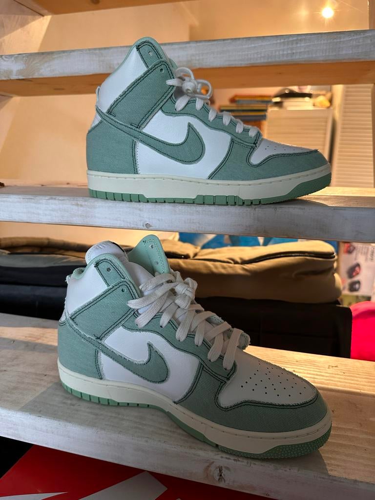 Nieuwe Nike Dunk High 1985 Sneakers - Maat 42,5, Ophalen of Verzenden, Nieuw, Groen, Sneakers of Gympen