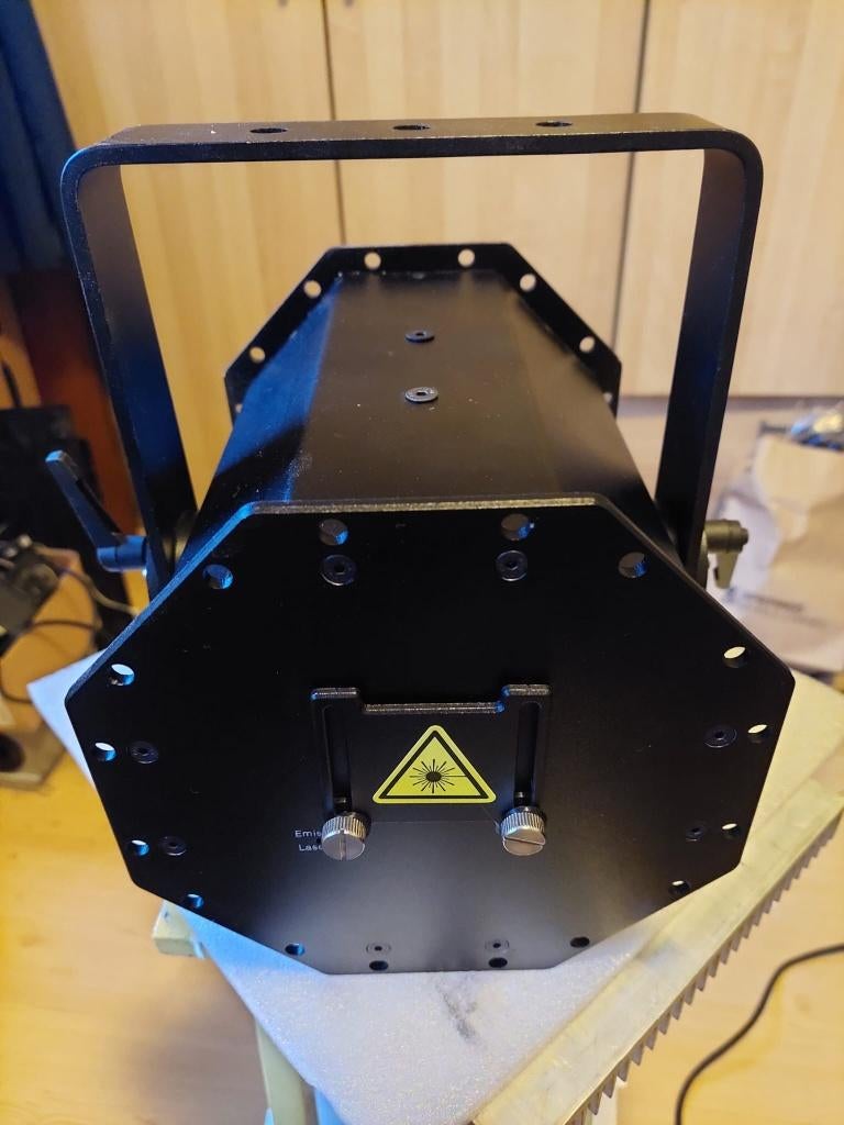 OPT PT3 rgb 6 watt laser, Ophalen of Verzenden, Zo goed als nieuw, Laser, Geluidgestuurd