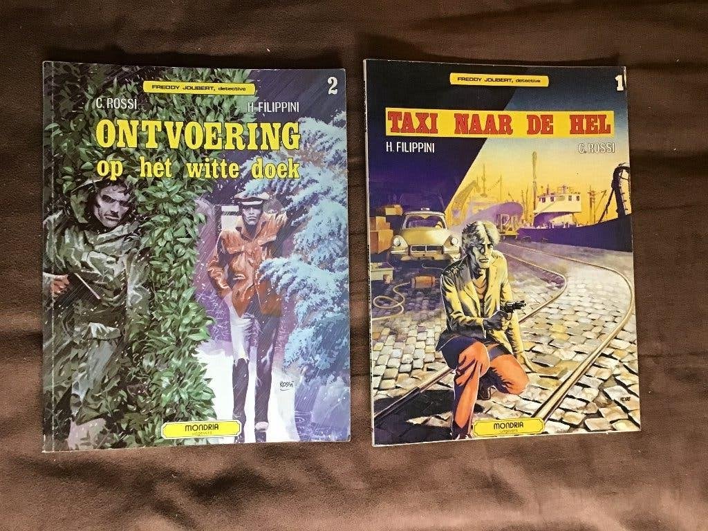 Volledige 2-delige reeks Freddy Joubert door C.Rossi, Complete serie of reeks, Ophalen of Verzenden, Gelezen