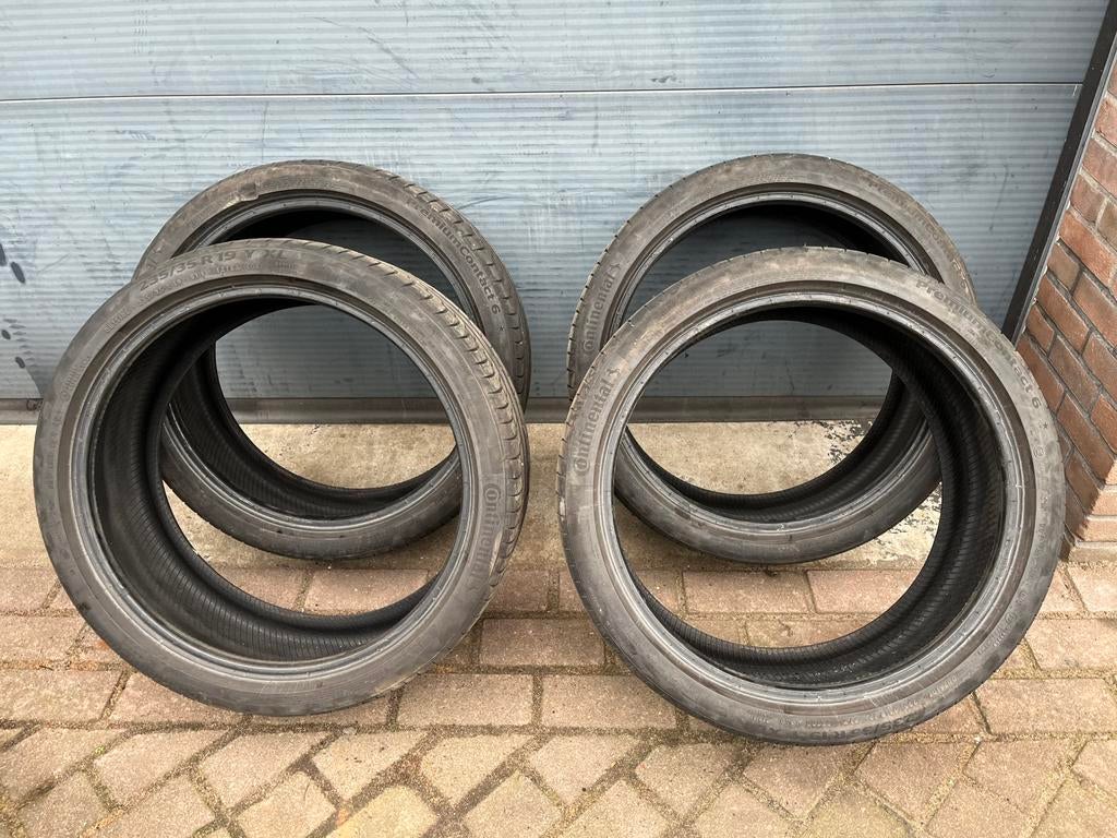 235/35-19 bmw vw audi continental premuimcontact 6, Ophalen, Gebruikt
