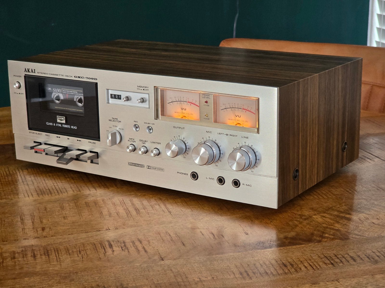 Akai GXC-709D Cassettedeck, Ophalen of Verzenden, Nvt, Akai, Nvt