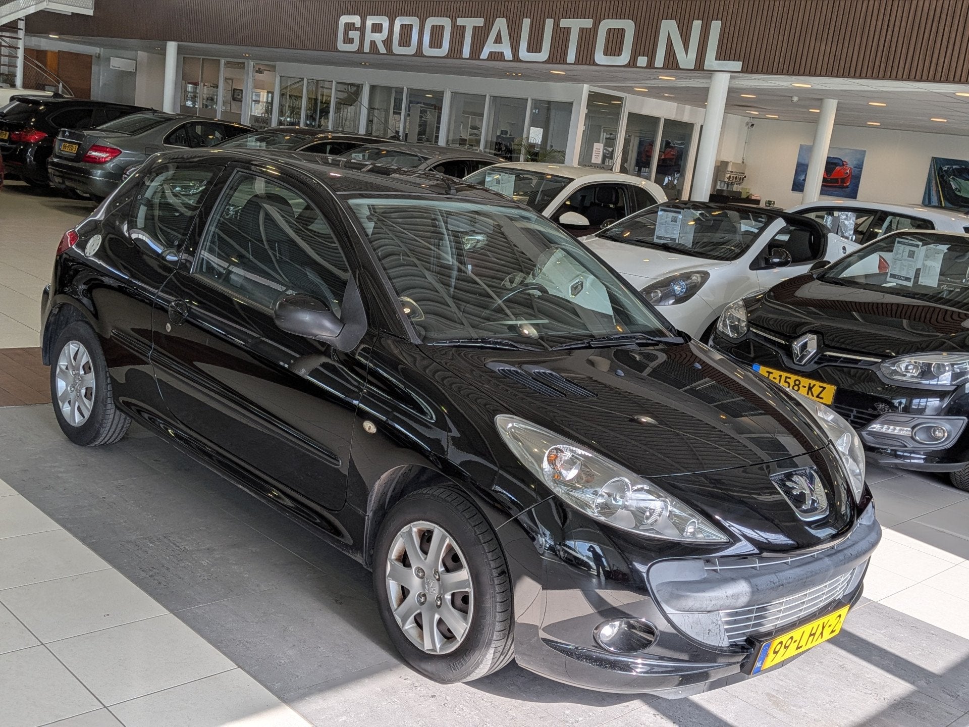 Peugeot 206+ 1.4 XS Airco, Cruise Control, Stuurbekrachtigin, Auto's, Peugeot, Voorwielaandrijving, 206+, Stof, 4 cilinders