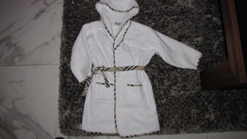 104-110 BURBERRY badjas, Kinderen en Baby's, Kinderkleding | Maat 104, Verzenden, Zo goed als nieuw, Jongen, Sport- of Zwemkleding